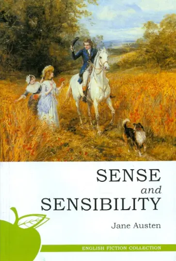 Jane Austen - Sense and sensibility обложка книги