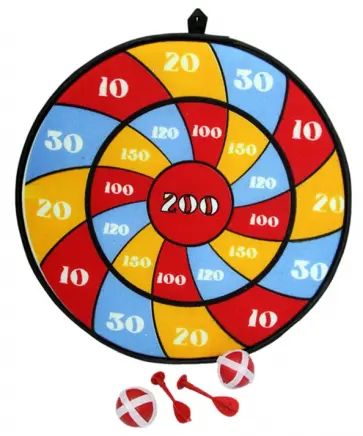 Дартс "Калейдоскоп" с дротиками и мячами (441694R) обложка книги