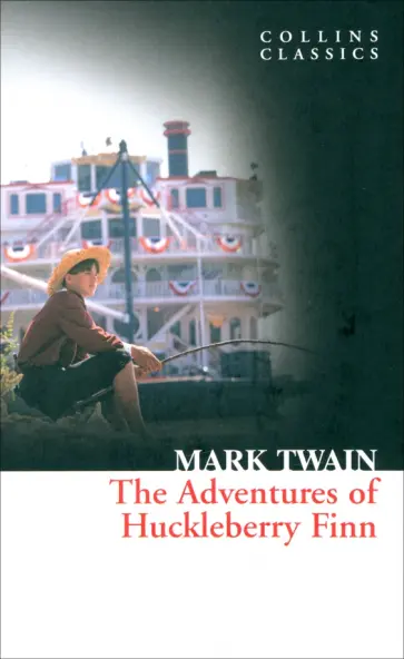 Mark Twain - The Adventures of Huckleberry Finn обложка книги