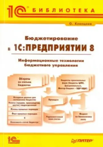 О.Ю. Клепцова - Бюджетирование в "1С.Предприятии 8". Информационные технологии бюджетного управления обложка книги