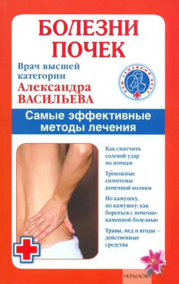 Александра Васильева - Болезни почек. Самые эффективные методы лечения обложка книги