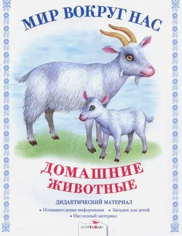 Д. Куликовский - Дидактический материал "Мир вокруг нас". "Домашние животные" обложка книги