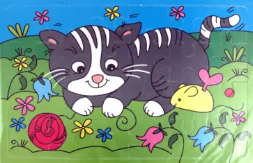 Мягкие пазлы. Котенок (2187) Мягкие пазлы. Котенок (2187) обложка книги