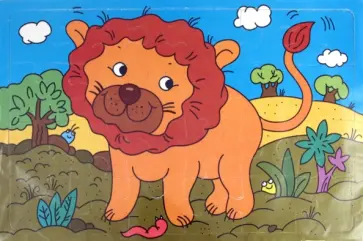 Мягкие пазлы. Львенок (2182) Мягкие пазлы. Львенок (2182) обложка книги