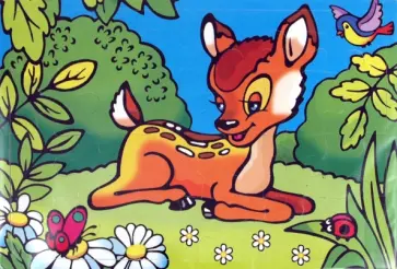 Мягкие пазлы. Олененок в цветах (2173) Мягкие пазлы. Олененок в цветах (2173) обложка книги