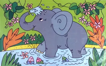 Мягкие пазлы. Слоненок (2183) Мягкие пазлы. Слоненок (2183) обложка книги