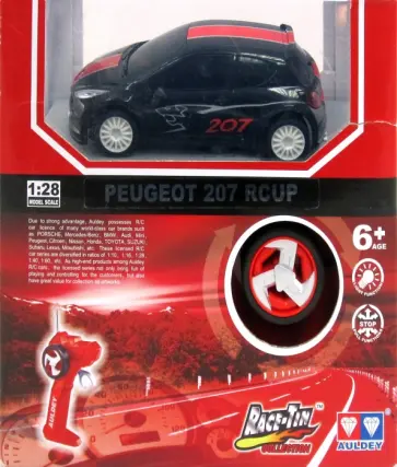Машина радиоуправляемая PEUGEOT 207 (LC296690-0) обложка книги