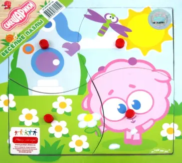 Пазл-дерево Малышарики с домиком 4 детали (GT4929) Пазл-дерево Малышарики с домиком 4 детали (GT4929) обложка книги