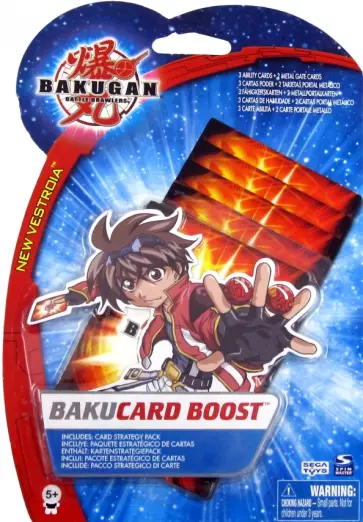 Набор карточек Bakugan 5 штук (64263) обложка книги