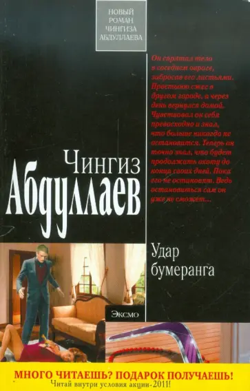 Чингиз Абдуллаев - Удар бумеранга обложка книги