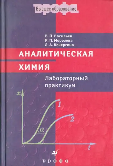 Васильев, Кочергина - Аналитическая химия. Лабораторный практикум обложка книги