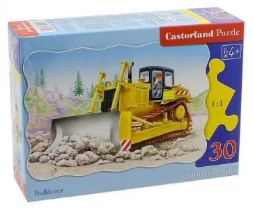 Puzzle-30 MIDI "Бульдозер" (В-03143) обложка книги