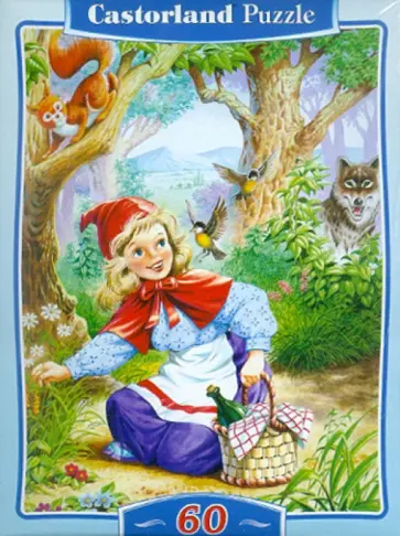 Puzzle-60 MIDI "Красная Шапочка" (В-06434) обложка книги