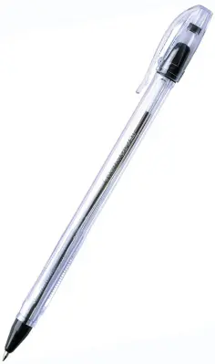 Ручка шариковая на масляной основе, черная обложка книги