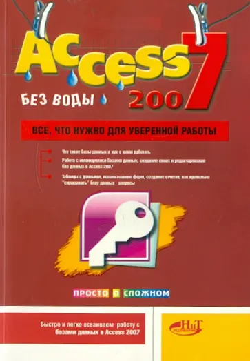 Голышева, Прокди - Access 2007 "без воды". Все, что нужно для уверенной работы обложка книги