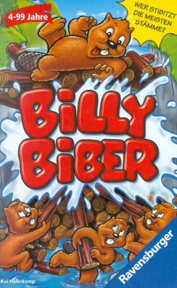 Kai Haferkamp - Настольная игра "Бобер Билли" мини (232802) обложка книги