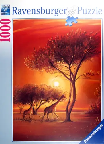 Пазл-1000 "Африка" (156948) обложка книги