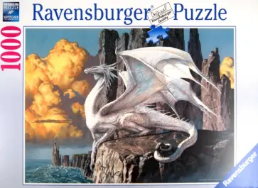 Пазл-1000 "Белый дракон" (156962) обложка книги