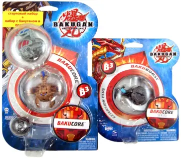 Набор стартовый + дополнительный набор с бакуганом в подарок (61234NB) обложка книги