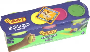 Мягкая паста для моделирования, 3 цвета (403) обложка книги