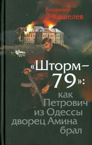 Владимир Кошелев - Шторм-79. Как Петрович из Одессы дворец Амина брал обложка книги