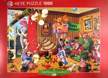 Puzzle-1000 "День рождения" Loup, Classics (29218) обложка книги
