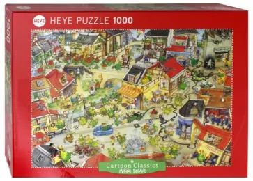 Puzzle-1000 "Город драконов, Marino Degano" (29406) обложка книги