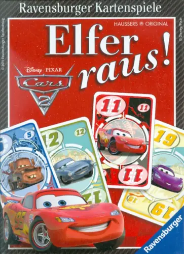 Настольная игра "Одиннадцать Disney Тачки 2" (271436) обложка книги