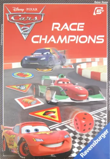 Настольная игра "Тачки 2: Чемпион гонок" (221561) обложка книги