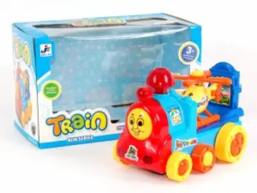 Паровоз с вертолетом на батарейках (328-1) обложка книги