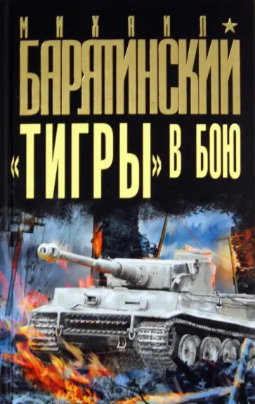 Михаил Барятинский - «Тигры» в бою обложка книги