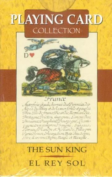 Игральные карты "Король-Солнце" обложка книги