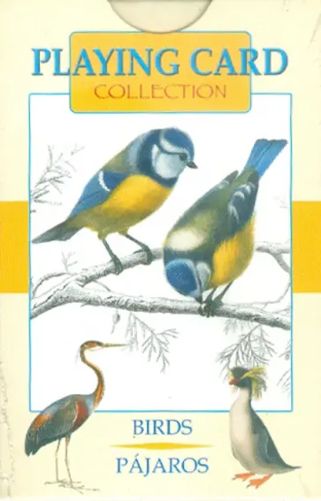 Игральные карты "Птицы" обложка книги