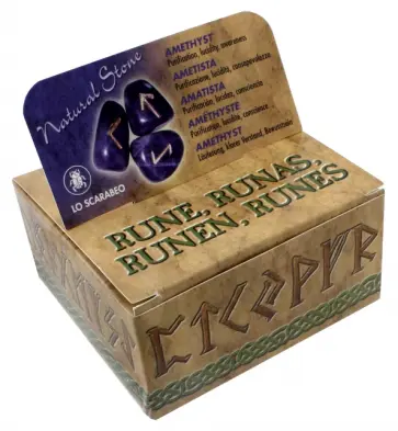 Руны каменные из аметиста обложка книги