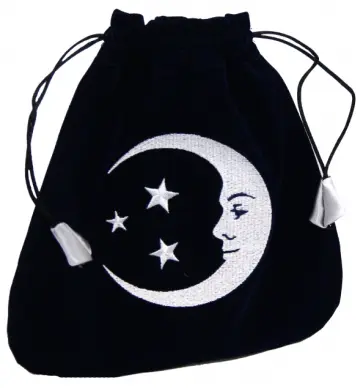 Мешочек для карт таро "Улыбка Луны" (ВТ37) обложка книги