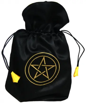 Мешочек для карт таро "Пентакли" (ВТ11) обложка книги