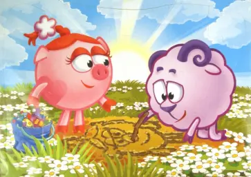 Пазлы: 30 "Рисунок на песке" (5474) обложка книги