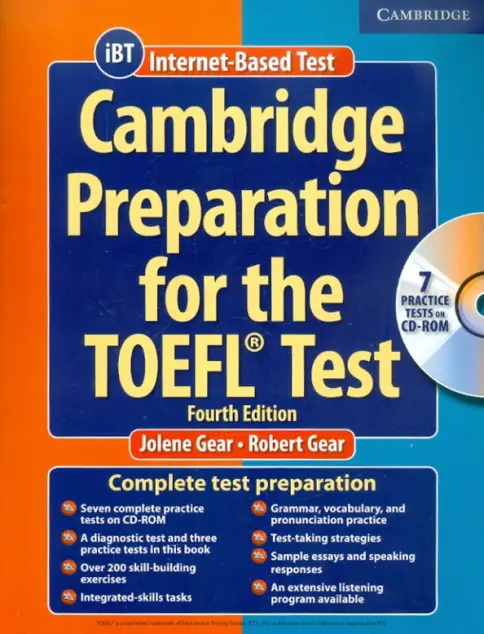 Книга: Cambridge Preparation for the TOEFL Test (+CD) - Gear, Gear