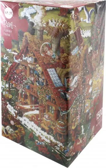 Puzzle-1500 "Забавная ферма" (8832) обложка книги