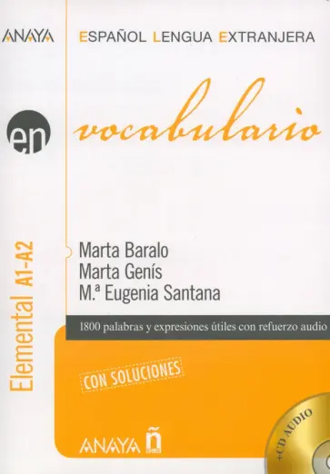 Baralo, Genis - Vocabulario. Elemental A1-A2 +2CD Baralo, Genis - Vocabulario. Elemental A1-A2 +2CD обложка книги
