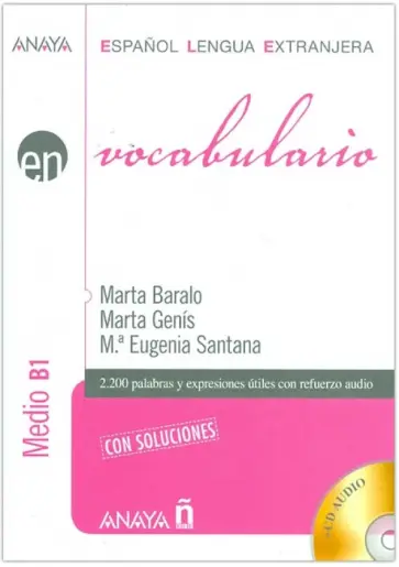 Baralo, Genis - Vocabulario. Medio B1 (+CD) Baralo, Genis - Vocabulario. Medio B1 (+CD) обложка книги