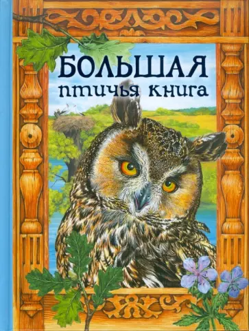 Большая птичья книга обложка книги