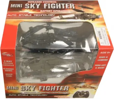Вертолет Mini Sky Fighter радиоуправляемый с аккумулятором (614KID) обложка книги
