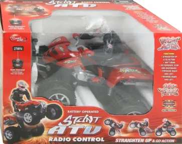 Квадроцикл с гонщиком радиоуправляемый (8319) обложка книги