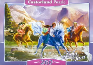 Puzzle-260 "Белла Сара" Рискованные скачки" (№26132) Puzzle-260 "Белла Сара" Рискованные скачки" (№26132) обложка книги