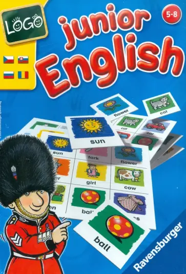 Настольная игра. Английский для детей (243723) обложка книги