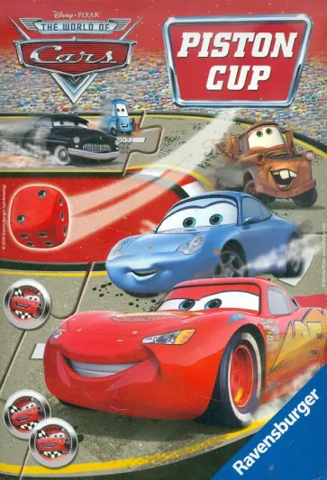 Настольная игра Тачки Piston Cup (220755) обложка книги