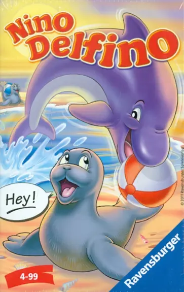 Настольная игра "Дельфин Нино" мини (233175) обложка книги