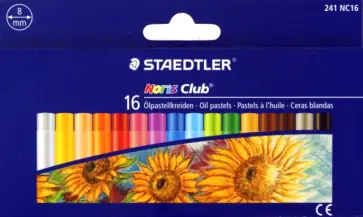 Пастель масляная (16 цветов) (241 NC16 Noris Club 241) обложка книги
