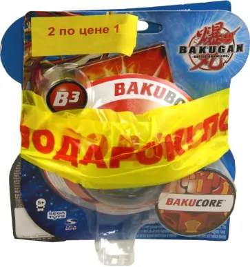 Дополнительный набор Bakugan: два по цене одного (62323NB) обложка книги